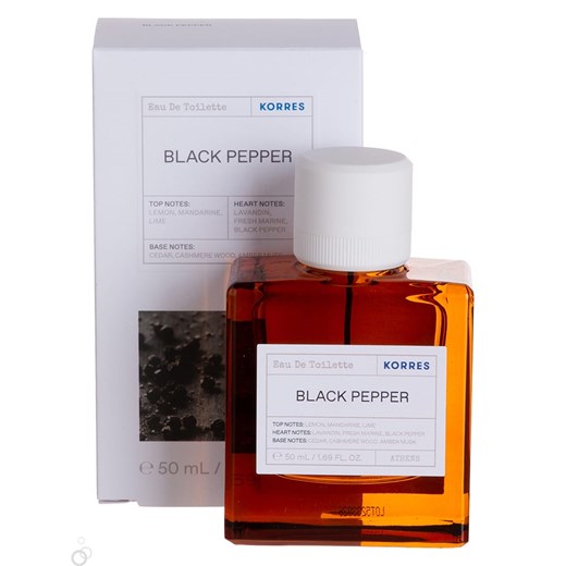 Korres Black Peper - EDT - 50 ml ze sklepu Limango Polska w kategorii Perfumy damskie - zdjęcie 175200819