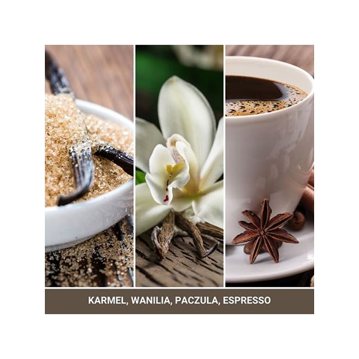 Yankee Candle Średnia świeca zapachowa - Vanilla Bean Espresso - 368 g Yankee Candle onesize wyprzedaż Limango Polska