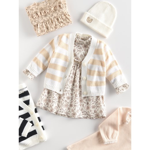 Reserved - Kardigan w paski - wielobarwny Reserved 68 (3-6 m.) Reserved