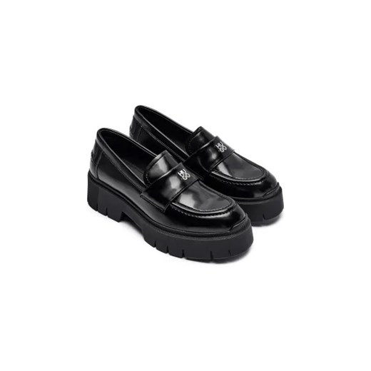 HUGO Skórzane loafersy Kris Loafer BROF 39 Gomez Fashion Store