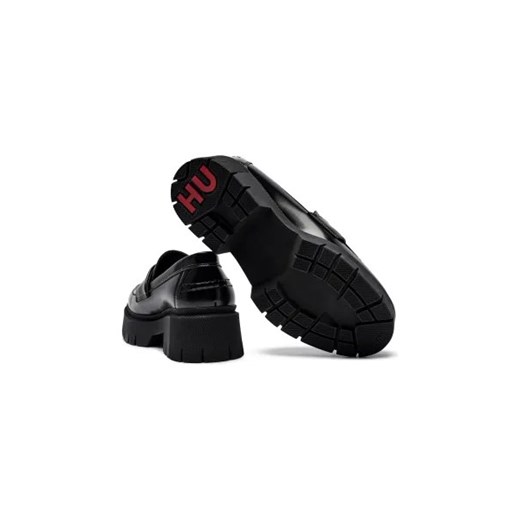 HUGO Skórzane loafersy Kris Loafer BROF 37 Gomez Fashion Store
