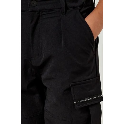 HUGO KIDS Spodnie | Loose fit Hugo Kids 138 Gomez Fashion Store