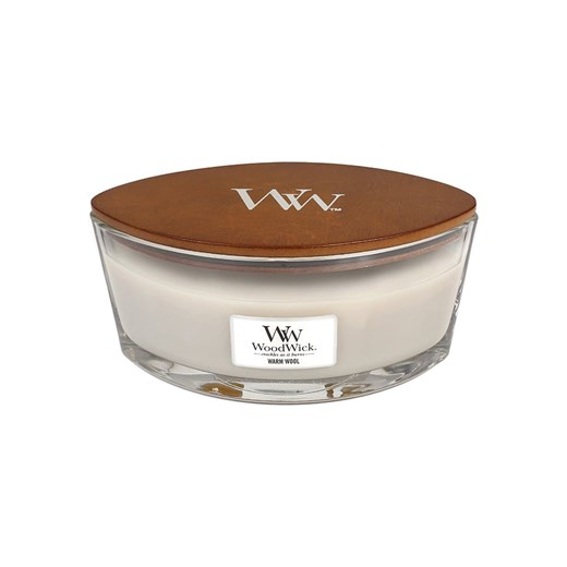 WoodWick Świeca zapachowa &quot;Warm Wool&quot; - 453,6 g ze sklepu Limango Polska w kategorii Świece i dyfuzory - zdjęcie 175210348