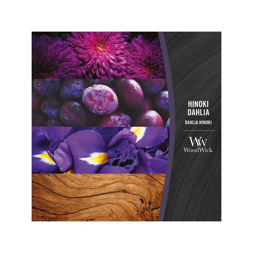 WoodWick Świeca zapachowa "Hinoki Dahlia" - 85 g Woodwick onesize promocja Limango Polska