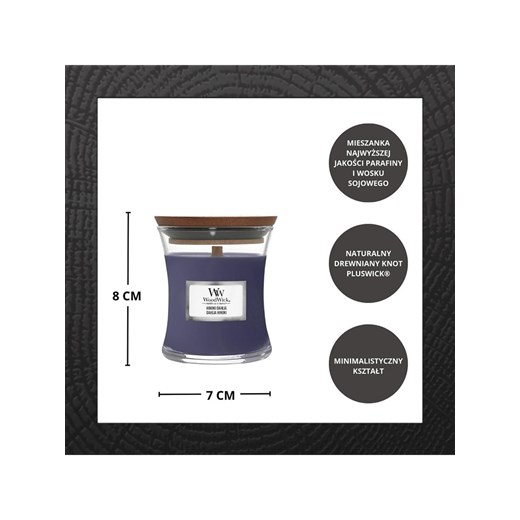 WoodWick Świeca zapachowa "Hinoki Dahlia" - 85 g Woodwick onesize okazja Limango Polska