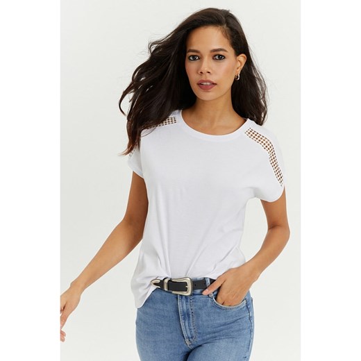 Cool and sexy Koszulka w kolorze białym Cool And Sexy L wyprzedaż Limango Polska