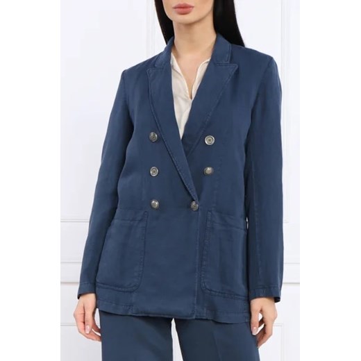 MAX&Co. Marynarka AMMIRA | Regular Fit | z dodatkiem lnu ze sklepu Gomez Fashion Store w kategorii Marynarki damskie - zdjęcie 175212597