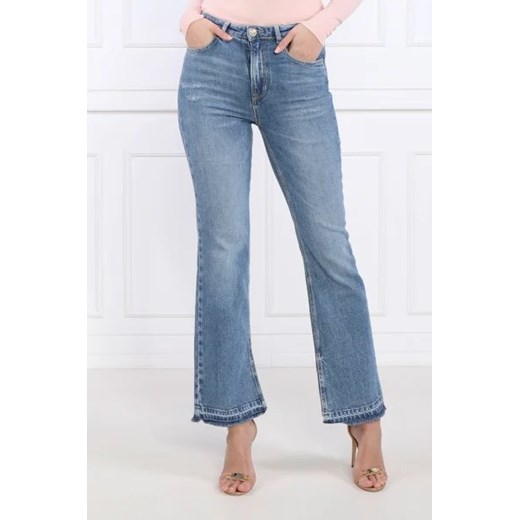 GUESS Jeansy PAULINE SPLIT | flare fit Guess 30/32 wyprzedaż Gomez Fashion Store
