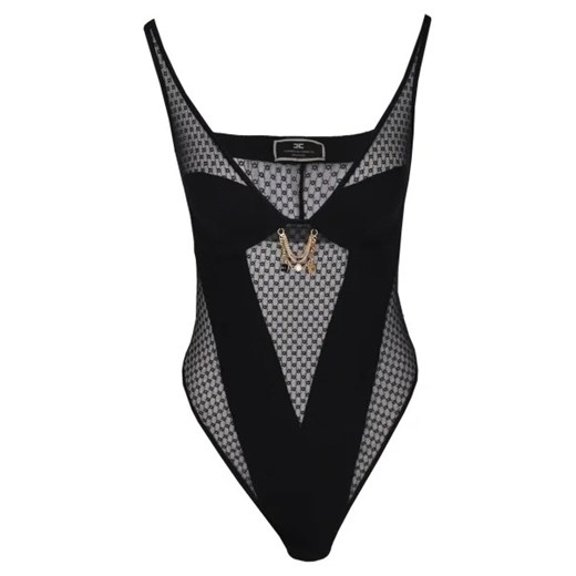 Elisabetta Franchi Koronkowe body | Slim Fit Elisabetta Franchi 44 okazyjna cena Gomez Fashion Store