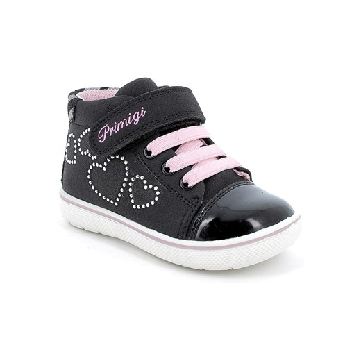 Primigi Skórzane sneakersy w kolorze czarnym ze sklepu Limango Polska w kategorii Buty zimowe dziecięce - zdjęcie 175213088
