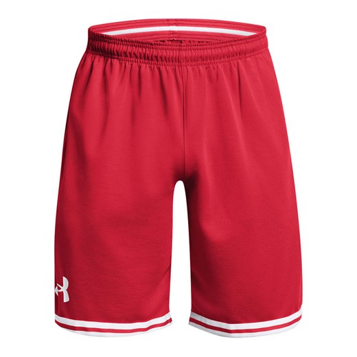 Under Armour Szorty sportowe &quot;Perimeter&quot; w kolorze czerwonym ze sklepu Limango Polska w kategorii Spodenki męskie - zdjęcie 175213108