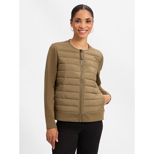 comma casual identity Damska kurtka dresowa Kobiety khaki jednolity ze sklepu vangraaf w kategorii Bluzy damskie - zdjęcie 175213389