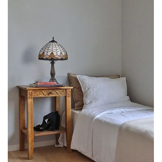 Lampka stołowa retro do salonu - S945-Vesta Lumes One Size Edinos.pl