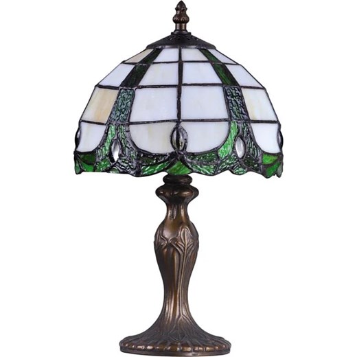 Klasyczna lampka stołowa witrażowa - S950-Lisano Lumes One Size Edinos.pl