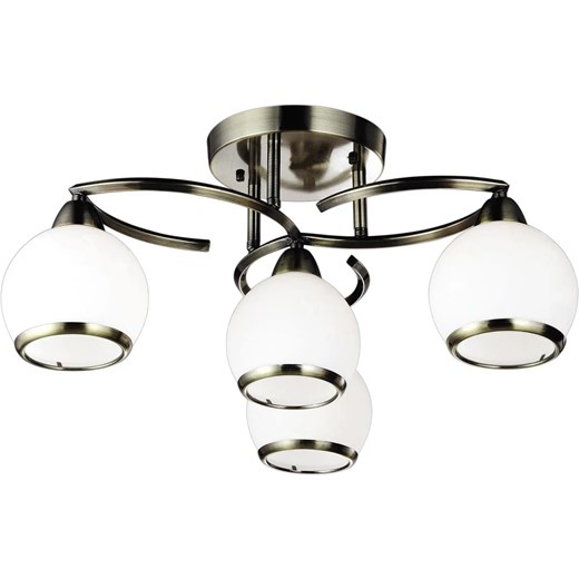 Elegancki żyrandol ze szklanymi kloszami - S584-Juron ze sklepu Edinos.pl w kategorii Lampy wiszące - zdjęcie 175219196