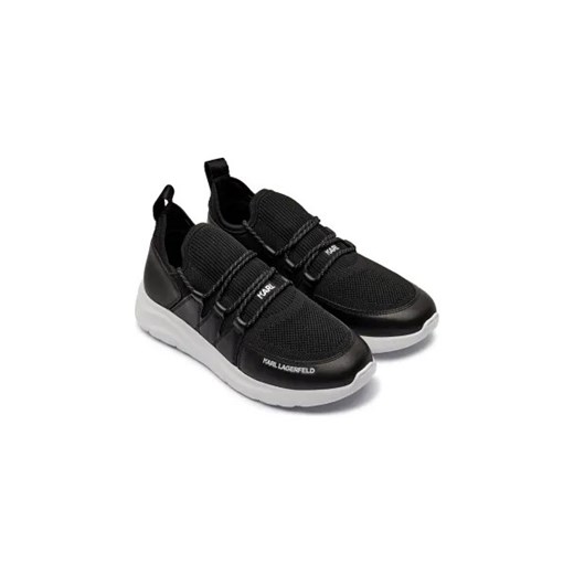 Karl Lagerfeld buty sportowe męskie z tkaniny sznurowane