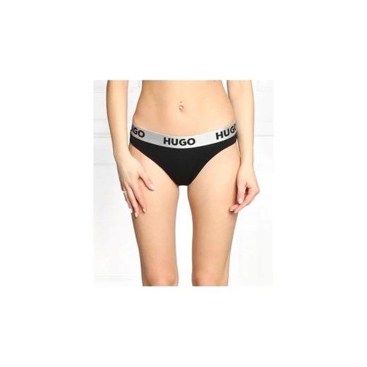 Hugo Bodywear Stringi SPORTY LOGO ze sklepu Gomez Fashion Store w kategorii Majtki damskie - zdjęcie 175223008