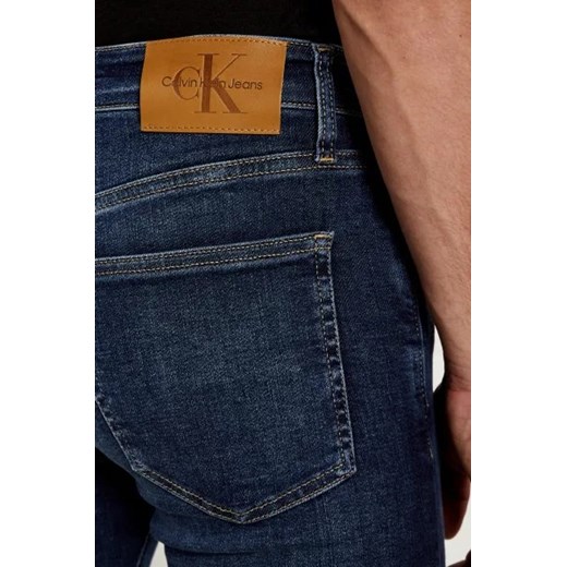 Jeansy męskie Calvin Klein bawełniane
