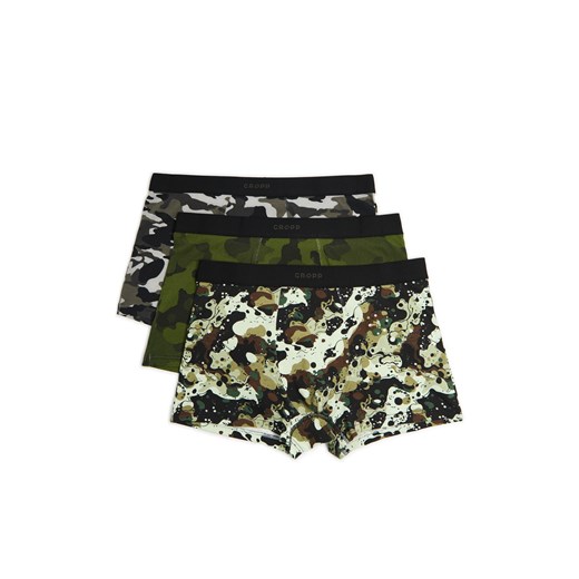 Cropp - 3 pack bokserek - czarny Cropp L Cropp