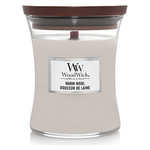 WoodWick Świeca zapachowa &quot;Warm Wool&quot; - 275 g ze sklepu Limango Polska w kategorii Świece i dyfuzory - zdjęcie 175227547