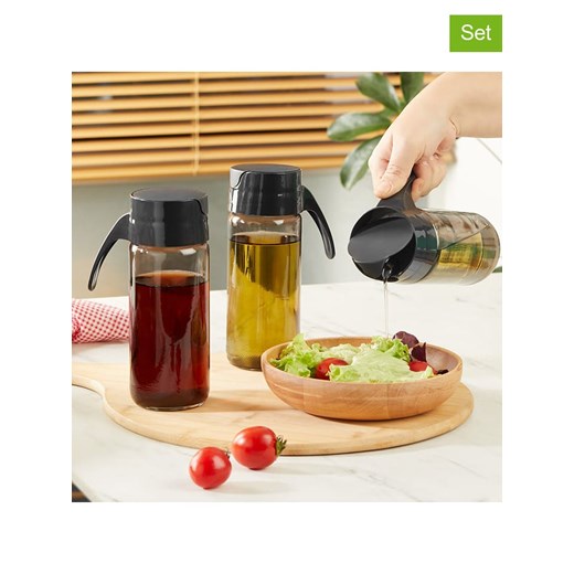 Violeta Home 3-częściowy zestaw w kolorze czarnym - 500 ml ze sklepu Limango Polska w kategorii Naczynia - zdjęcie 175227767