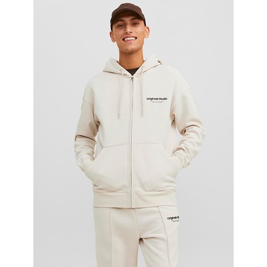 Jack &amp; Jones Bluza w kolorze kremowym ze sklepu Limango Polska w kategorii Bluzy męskie - zdjęcie 175228208