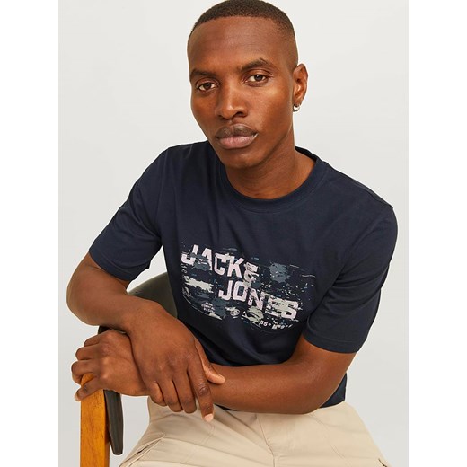 T-shirt męski Jack & Jones z krótkim rękawem