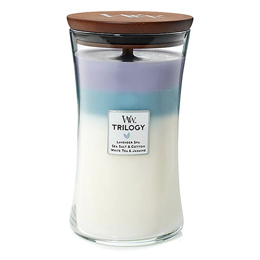 WoodWick Świeca zapachowa &quot;Trilogy - Calming Retreat&quot; - 609,5 g ze sklepu Limango Polska w kategorii Świece i dyfuzory - zdjęcie 175228816