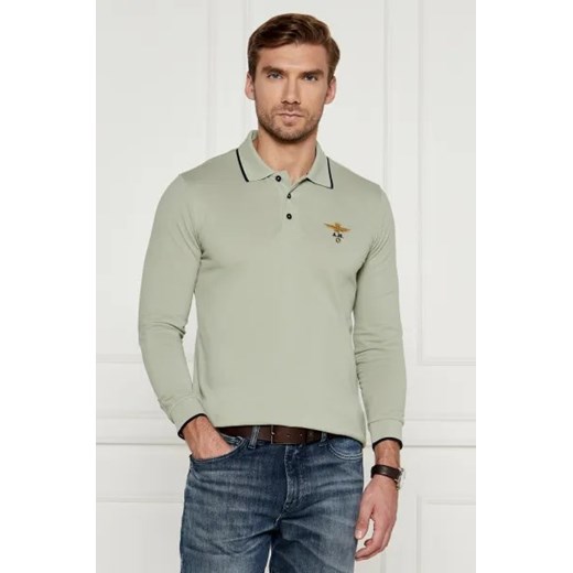 T-shirt męski Aeronautica Militare z długimi rękawami