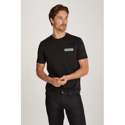 Calvin Klein t-shirt męski bawełniany jesienny 