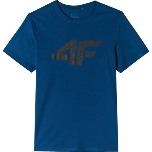 T-shirt męski niebieski 4F