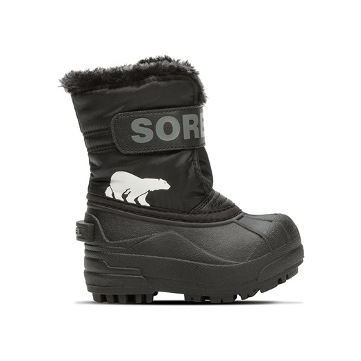 Buty zimowe dziecięce Sorel z tkaniny na zimę śniegowce 