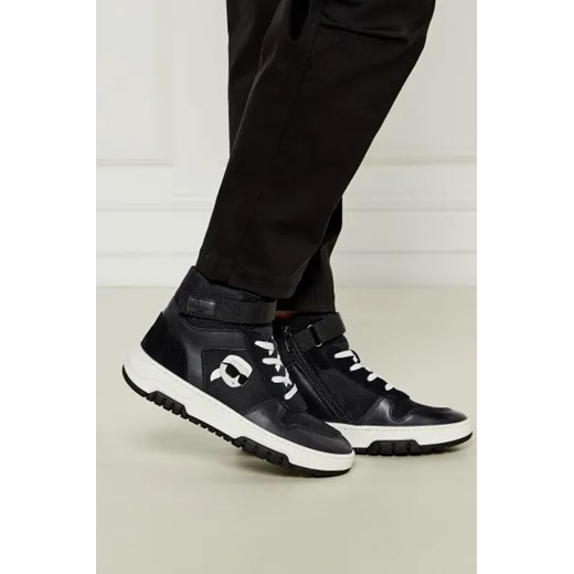 Karl Lagerfeld Kids Skórzane sneakersy 37 Gomez Fashion Store