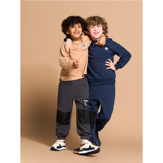 Sinsay - Bluza z kapturem ACTIVE - granatowy ze sklepu Sinsay w kategorii Bluzy chłopięce - zdjęcie 175242858