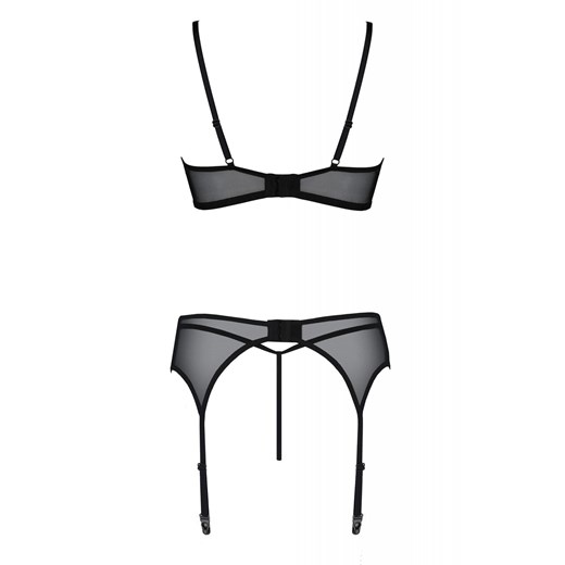 Primula komplet 3- częściowy ECO Passion, Kolor czarny, Rozmiar L/XL, Passion ze sklepu Intymna w kategorii Komplety bielizny damskiej - zdjęcie 175249689