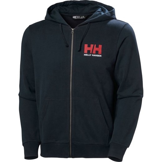 Bluza męska HH Logo Full Zip Hoodie 2.0 Helly Hansen ze sklepu SPORT-SHOP.pl w kategorii Bluzy męskie - zdjęcie 175250028