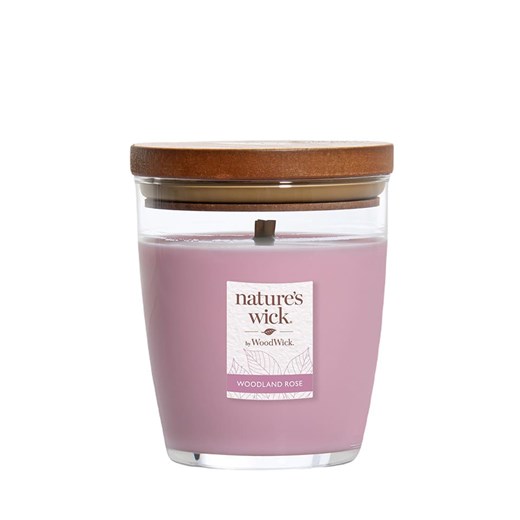 Nature&apos;s Wick by WoodWick Świeca zapachowa &quot;Woodland Rose&quot; - 284 g ze sklepu Limango Polska w kategorii Świece i dyfuzory - zdjęcie 175250547