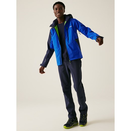 Regatta Kurtka softshellowa "Hewitts X" w kolorze niebieskim Regatta XXL wyprzedaż Limango Polska