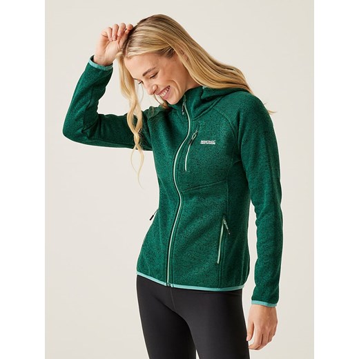 Regatta Kurtka polarowa &quot;Newhill&quot; w kolorze zielonym ze sklepu Limango Polska w kategorii Bluzy damskie - zdjęcie 175252215