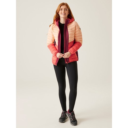 Regatta Kurtka hybrydowa &quot;Leedre&quot; w kolorze czerwono-pomarańczowym Regatta 44 okazyjna cena Limango Polska