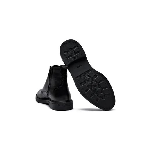 BOSS BLACK Skórzane buty wysokie Calev 41 Gomez Fashion Store