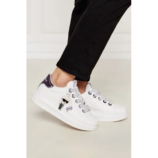 Karl Lagerfeld Skórzane sneakersy KAPRI Karl Lagerfeld 39 Gomez Fashion Store