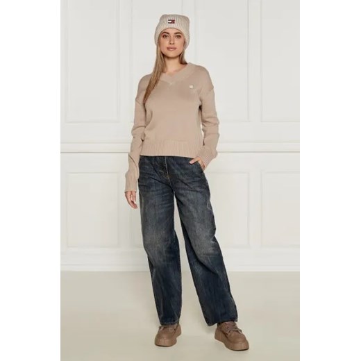 CALVIN KLEIN JEANS Sweter EMBRO BADGE | Regular Fit S Gomez Fashion Store