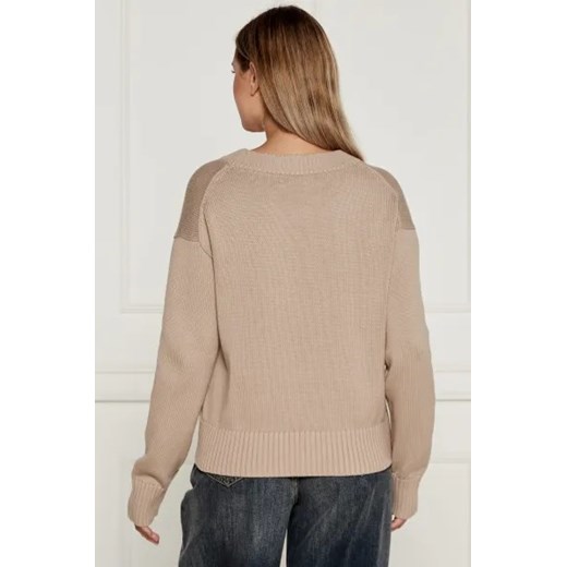 CALVIN KLEIN JEANS Sweter EMBRO BADGE | Regular Fit XS Gomez Fashion Store