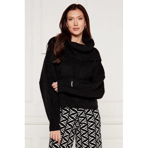 Pinko Sweter | Regular Fit | z dodatkiem wełny Pinko L Gomez Fashion Store