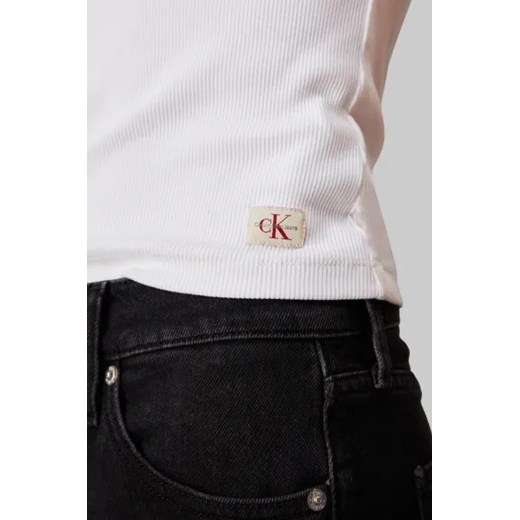 CALVIN KLEIN JEANS Bluzka | Slim Fit XS Gomez Fashion Store