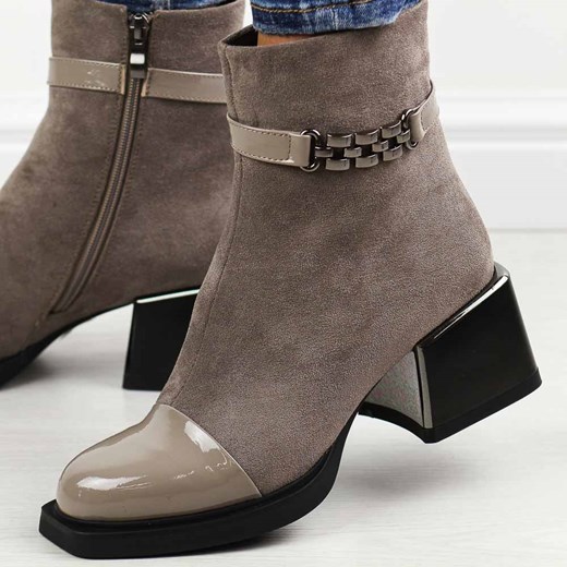 Botki Dia na obcasie 