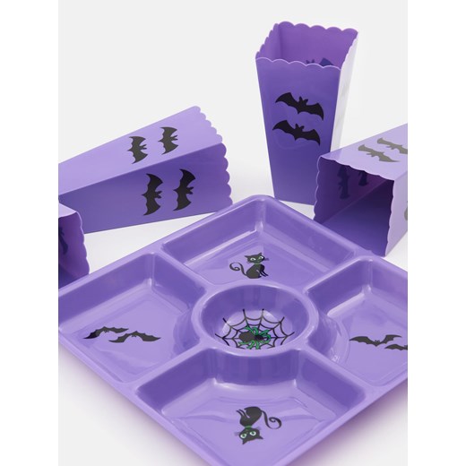 Sinsay - Zestaw do przekąsek - fioletowy Sinsay One Size Sinsay