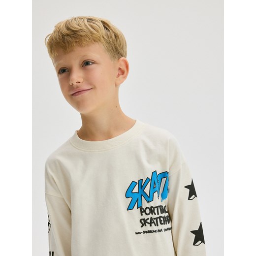 T-shirt chłopięce Reserved z długim rękawem