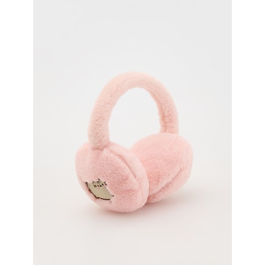 Reserved - Puszyste nauszniki Pusheen - brudny róż Reserved ONE SIZE Reserved